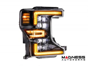 Ford Super Duty LED Headlights - XB Series - Morimoto - Amber DRL